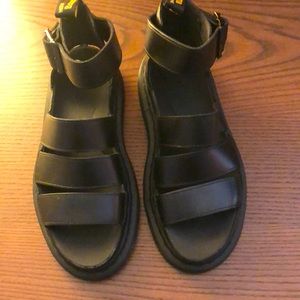 Dr.Martens Women’s Black Chunky Sandals.